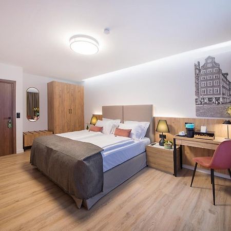 Lüneburg Gaestehaus Zum Roten Hahn מראה חיצוני תמונה