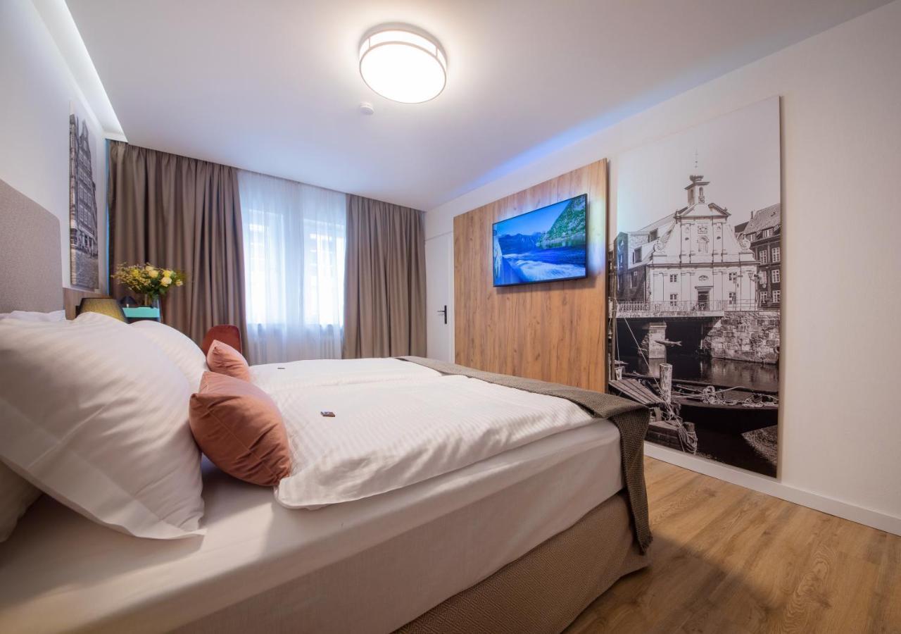Lüneburg Gaestehaus Zum Roten Hahn מראה חיצוני תמונה