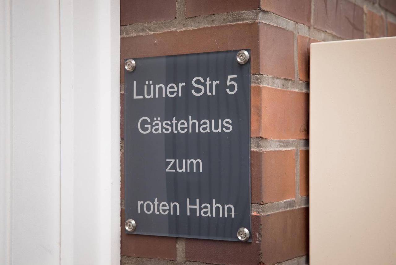 Lüneburg Gaestehaus Zum Roten Hahn מראה חיצוני תמונה
